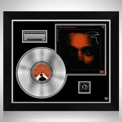 RARE-T The Weeknd My Dear Melancholy Platinum LP Limited Signature Edition Studio Licensed Custom Frame