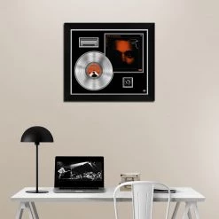 RARE-T The Weeknd My Dear Melancholy Platinum LP Limited Signature Edition Studio Licensed Custom Frame