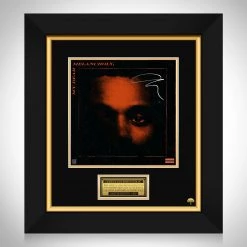 RARE-T The Weeknd - My Dear Melancholy LP Cover Limited Signature Edition Studio Licensed Custom Frame