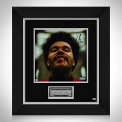 RARE-T The Weeknd After Hours LP Cover Limited Signature Edition Studio Licensed Custom Frame