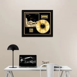 RARE-T Limited Edition Frames Weezer Pinkerton Gold LP Limited Signature Edition Studio Licensed Custom Frame