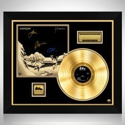RARE-T Limited Edition Frames Weezer Pinkerton Gold LP Limited Signature Edition Studio Licensed Custom Frame