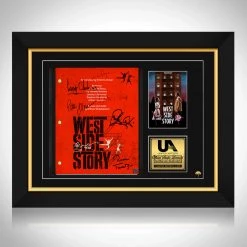 RARE-T West Side Story 1961 Transcript Limited Signature Edition Studio Licensed Custom Frame