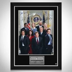 RARE-T West Wing Mini Poster Limited Signature Edition Studio Licensed Custom Frame Limited Edition Frames