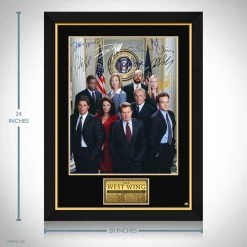 RARE-T West Wing Mini Poster Limited Signature Edition Studio Licensed Custom Frame Limited Edition Frames