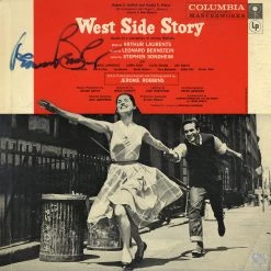 Rare-T West Side Story Musical Soundtrack Limited Signature Edition Studio Licensed Gold LP Custom Frame Limited Edition Frames