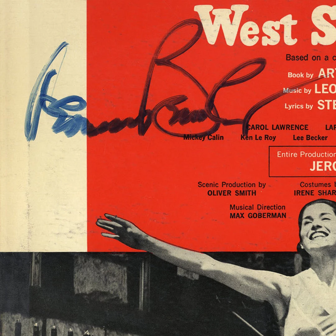Rare-T West Side Story Musical Soundtrack Limited Signature Edition Studio Licensed Gold LP Custom Frame Limited Edition Frames 3 Rare-T West Side Story Musical Soundtrack Limited Signature Edition Studio Licensed Gold LP Custom Frame Limited Edition Frames