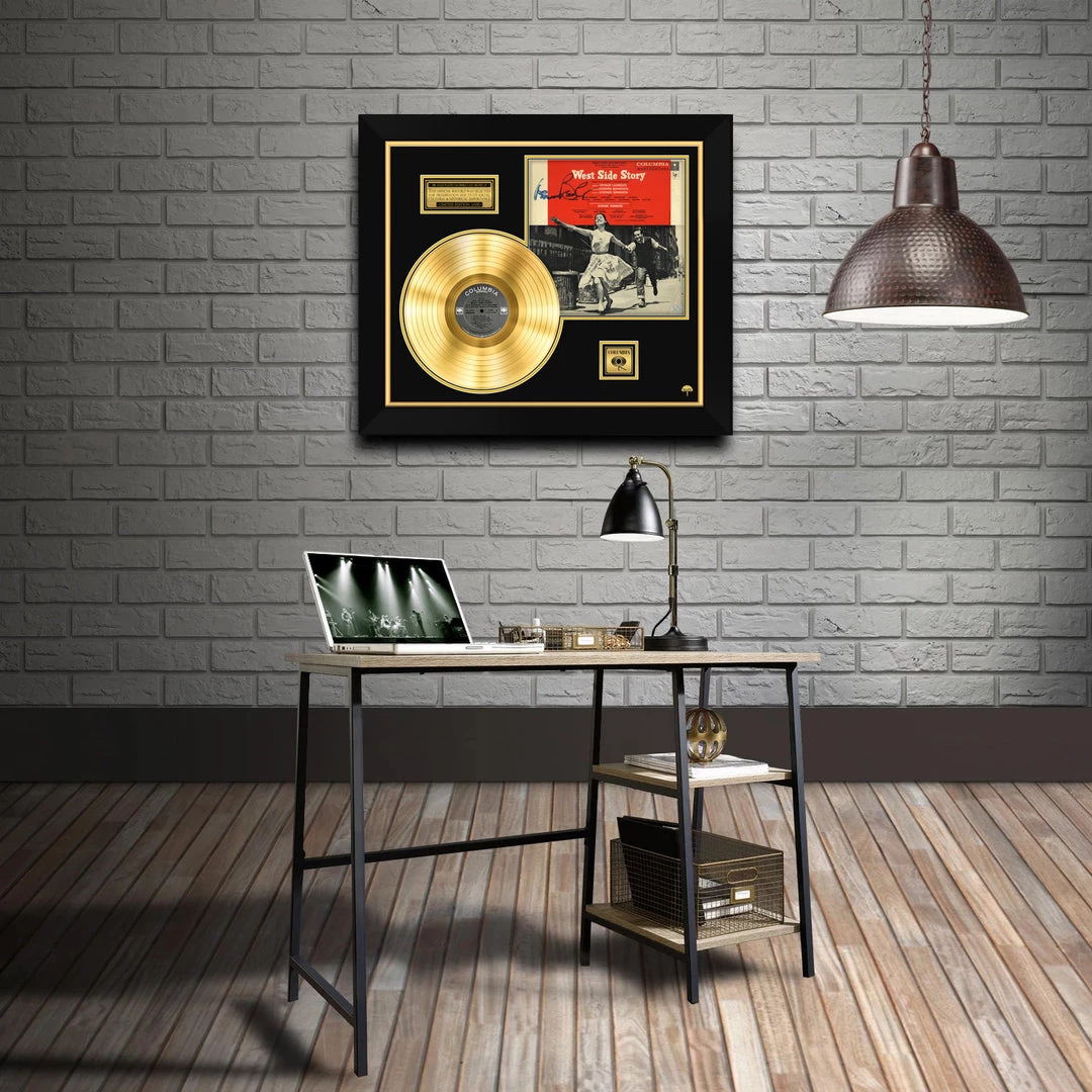 Rare-T West Side Story Musical Soundtrack Limited Signature Edition Studio Licensed Gold LP Custom Frame Limited Edition Frames 9 Rare-T West Side Story Musical Soundtrack Limited Signature Edition Studio Licensed Gold LP Custom Frame Limited Edition Frames