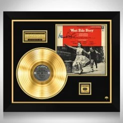 Rare-T West Side Story Musical Soundtrack Limited Signature Edition Studio Licensed Gold LP Custom Frame Limited Edition Frames