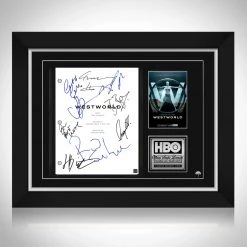 RARE-T Limited Edition Frames Westworld HBO Original Series Limited Signature Edition Studio Licensed Script Custom Frame