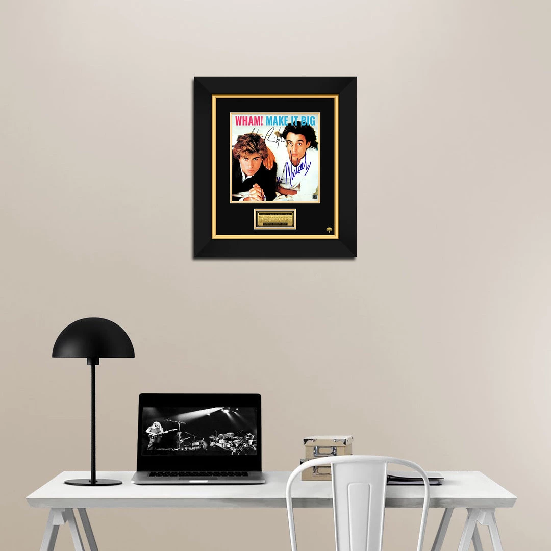 RARE-T Wham! - Make It Big LP Cover Limited Signature Edition Studio Licensed Custom Frame 2 RARE-T Wham! - Make It Big LP Cover Limited Signature Edition Studio Licensed Custom Frame