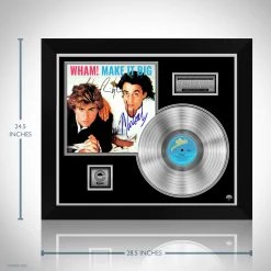 RARE-T Wham! - Make It Big Platinum LP Limited Signature Edition Studio Licensed Custom Frame 13 RARE-T Wham! - Make It Big Platinum LP Limited Signature Edition Studio Licensed Custom Frame
