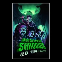 RARE-T NEW What We Do In The Shadows Script Limited Signature Edition Studio Licensed Custom Frame