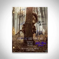 RARE-T Where The Wild Things Are Script Limited Signature Edition Studio Licensed Custom Frame