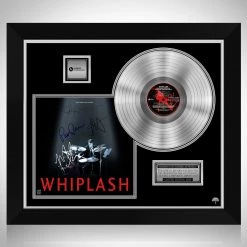 RARE-T Whiplash - Original Motion Picture Soundtrack Platinum LP Limited Signature Edition Studio Licensed Custom Frame Limited Edition Frames