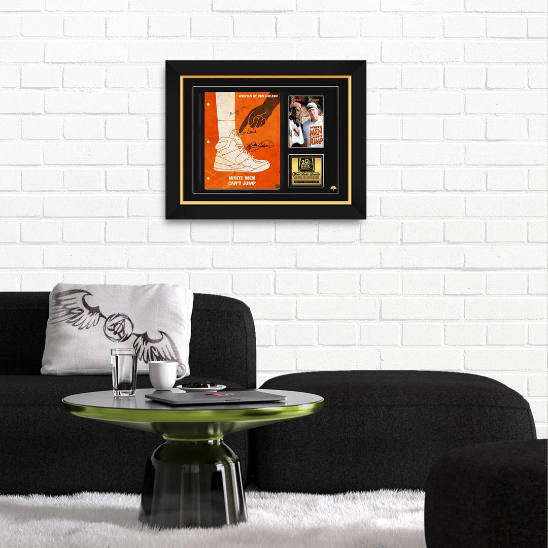 RARE-T Limited Edition Frames White Men Can't Jump Transcript Limited Signature Edition Studio Licensed Custom Frame 3 RARE-T Limited Edition Frames White Men Can't Jump Transcript Limited Signature Edition Studio Licensed Custom Frame