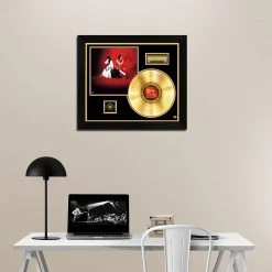 RARE-T White Stripes - Elephant Gold LP Limited Signature Edition Studio Licensed Custom Frame