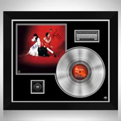 RARE-T Limited Edition Frames White Stripes - Elephant Platinum LP Limited Signature Edition Studio Licensed Custom Frame