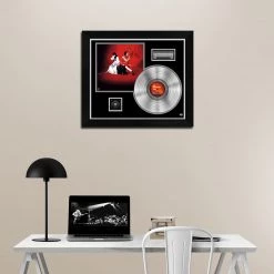 RARE-T Limited Edition Frames White Stripes - Elephant Platinum LP Limited Signature Edition Studio Licensed Custom Frame