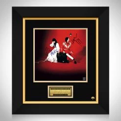 RARE-T White Stripes - Elephant LP Cover Limited Signature Edition Licensed Custom Frame Limited Edition Frames