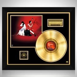 RARE-T White Stripes - Elephant Gold LP Limited Signature Edition Studio Licensed Custom Frame