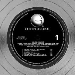 RARE-T White Zombie - Astro-Creep 2000 Platinum LP Limited Signature Edition Studio Licensed Custom Frame