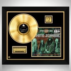 RARE-T White Zombie - Astro-Creep 2000 Gold LP Limited Signature Edition Studio Licensed Custom Frame Limited Edition Frames