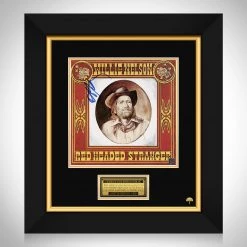 RARE-T Willie Nelson - Red Headed Stranger LP Cover Limited Signature Edition Studio Licensed Custom Frame