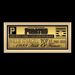 RARE-T Sports Memorabilia Pittsburg Pirates - Willie Stargell Photo Limited Signature Edition Studio Licensed Custom Frame 11 RARE-T Sports Memorabilia Pittsburg Pirates - Willie Stargell Photo Limited Signature Edition Studio Licensed Custom Frame