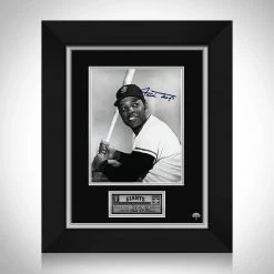 RARE-T San Francisco Giants - Willie Mays Photo Limited Signature Edition Studio Licensed Custom Frame Sports Memorabilia