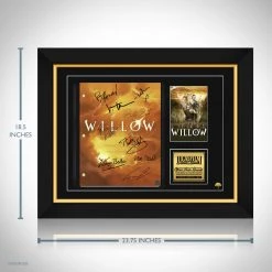 RARE-T Willow Script Limited Signature Edition Studio Licensed Custom Frame