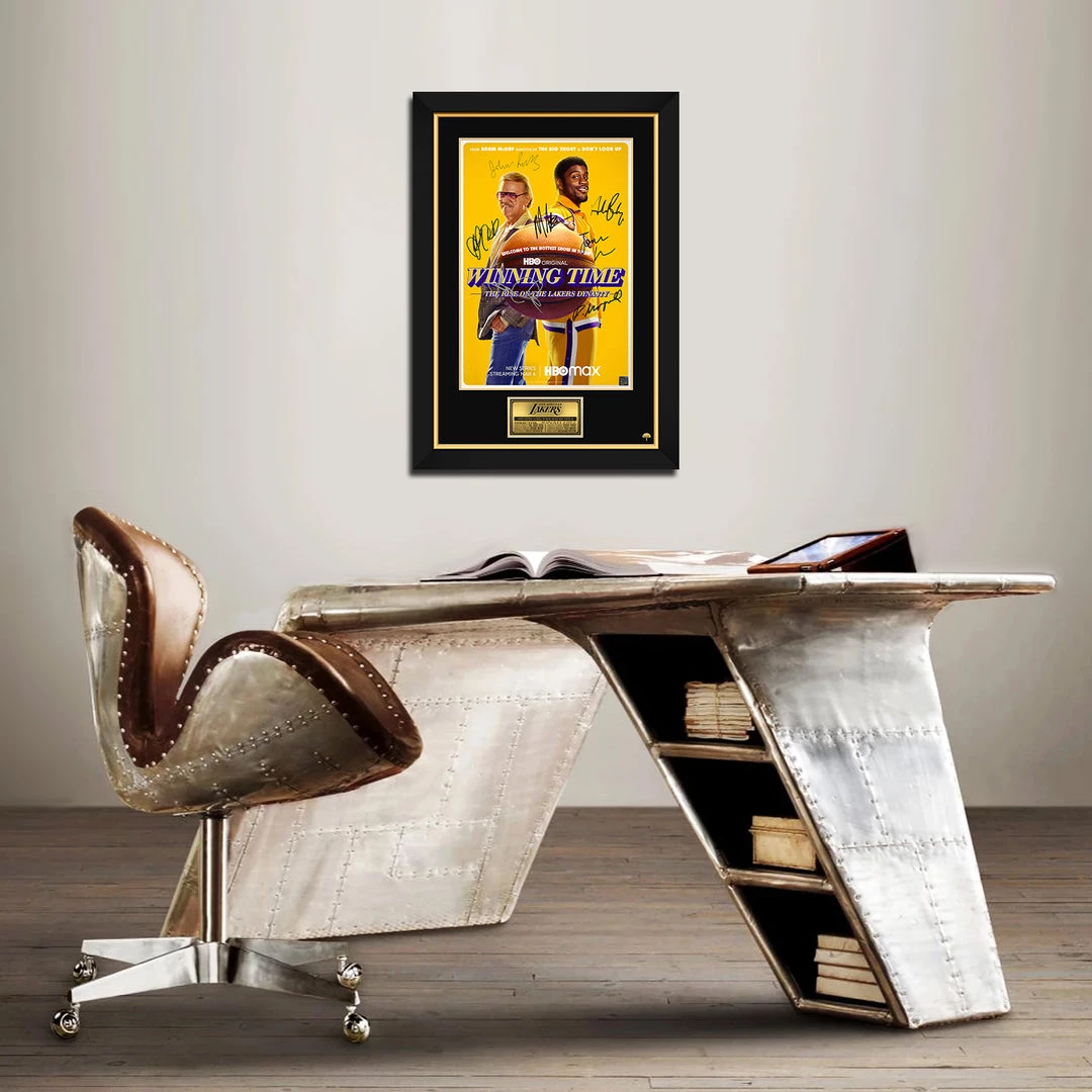 RARE-T Winning Time: The Rise Of The Lakers Dynasty Mini Poster Limited Signature Edition Studio Licensed Custom Frame Sports Memorabilia 2 RARE-T Winning Time: The Rise Of The Lakers Dynasty Mini Poster Limited Signature Edition Studio Licensed Custom Frame Sports Memorabilia
