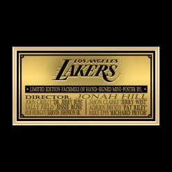 RARE-T Winning Time: The Rise Of The Lakers Dynasty Mini Poster Limited Signature Edition Studio Licensed Custom Frame Sports Memorabilia 15 RARE-T Winning Time: The Rise Of The Lakers Dynasty Mini Poster Limited Signature Edition Studio Licensed Custom Frame Sports Memorabilia