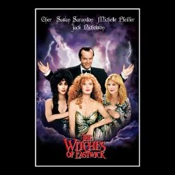 RARE-T Witches Of Eastwick Script Limited Signature Edition Studio Licensed Custom Frame