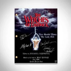 RARE-T Witches Of Eastwick Script Limited Signature Edition Studio Licensed Custom Frame