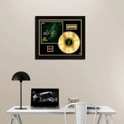 RARE-T Limited Edition Frames Wiz Khalifa - Rolling Papers Gold LP Limited Signature Edition Studio Licensed Custom Frame