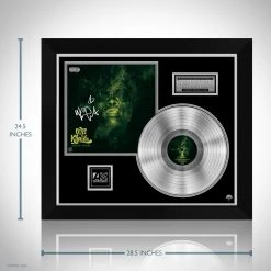RARE-T Limited Edition Frames Wiz Khalifa - Rolling Papers Platinum LP Limited Signature Edition Studio Licensed Custom Frame 12 RARE-T Limited Edition Frames Wiz Khalifa - Rolling Papers Platinum LP Limited Signature Edition Studio Licensed Custom Frame