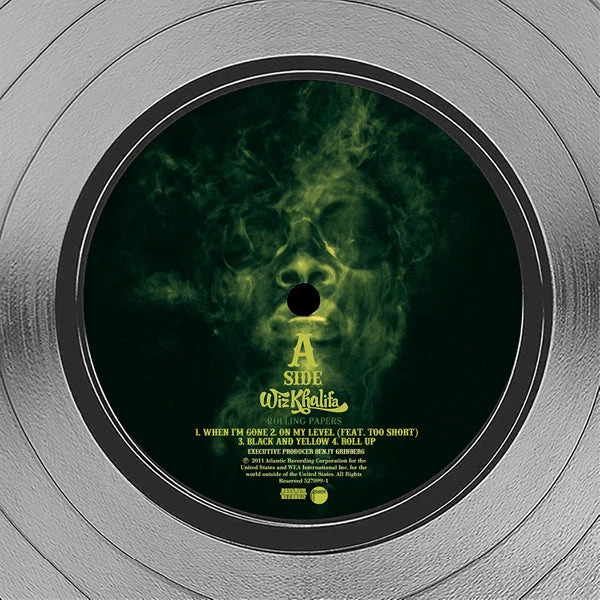 RARE-T Limited Edition Frames Wiz Khalifa - Rolling Papers Platinum LP Limited Signature Edition Studio Licensed Custom Frame 5 RARE-T Limited Edition Frames Wiz Khalifa - Rolling Papers Platinum LP Limited Signature Edition Studio Licensed Custom Frame