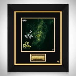RARE-T Wiz Khalifa - Rolling Papers LP Cover Limited Signature Edition Studio Licensed Custom Frame