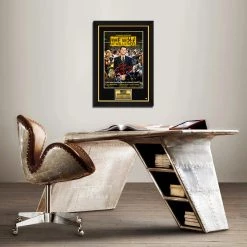 RARE-T Limited Edition Frames The Wolf Of Wall Street Mini Poster Limited Signature Edition Studio Licensed Custom Frame