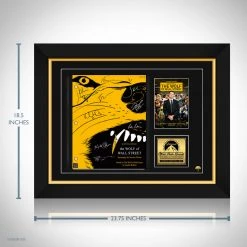 RARE-T The Wolf Of Wall Street (2013) Script Limited Signature Edition Studio Licensed Custom Frame