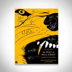 RARE-T The Wolf Of Wall Street (2013) Script Limited Signature Edition Studio Licensed Custom Frame