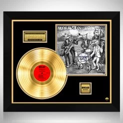 RARE-T Wolfman Jack & The Wolf Pack - Faces Gold LP Limited Signature Edition Studio Licensed Custom Frame Limited Edition Frames