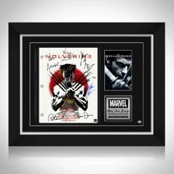 RARE-T The Wolverine Script Limited Signature Edition Studio Licensed Custom Frame