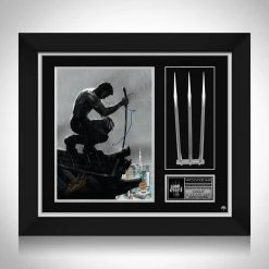 PPC Signed Memorabilia X-Men Wolverine- PSA & Excelsior Certified Hand-Signed Photo By Hugh Jackman & Stan Lee Custom Frame