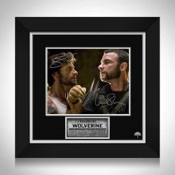 RARE-T X-Men Origins Wolverine & Sabertooth Photo Limited Signature Edition Studio Licensed Custom Frame