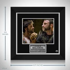 RARE-T X-Men Origins Wolverine & Sabertooth Photo Limited Signature Edition Studio Licensed Custom Frame