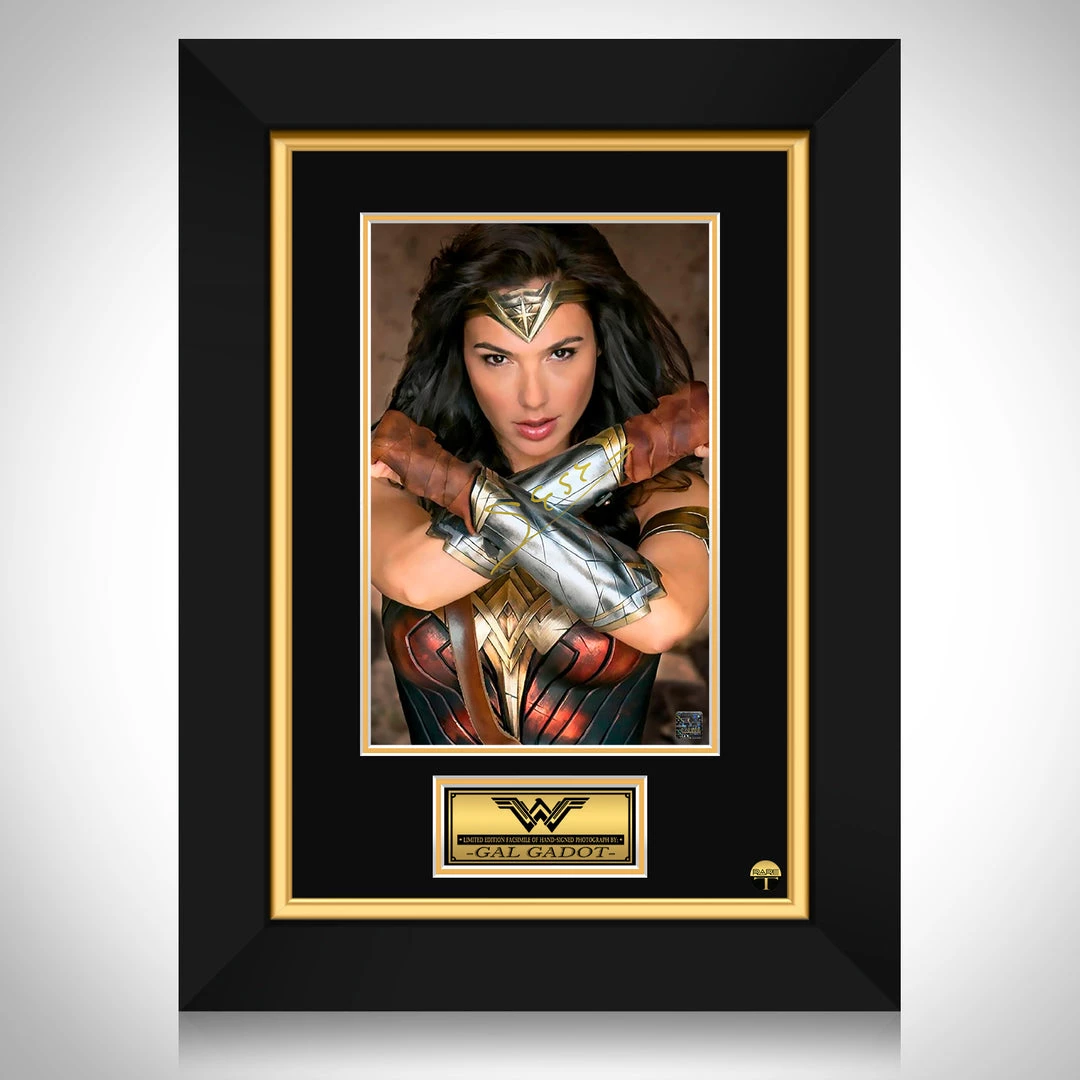 RARE-T Wonder Woman Gal Gadot Arms Crossed Photo Limited Signature Edition Studio Licensed Custom Frame 1 RARE-T Wonder Woman Gal Gadot Arms Crossed Photo Limited Signature Edition Studio Licensed Custom Frame