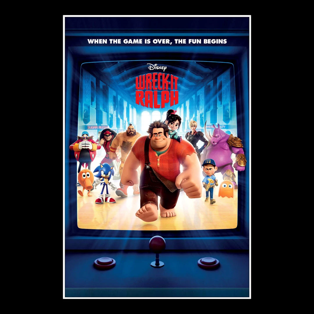 RARE-T Limited Edition Frames Wreck-it Ralph Script Limited Signature Edition Studio Licensed Custom Frame 9 RARE-T Limited Edition Frames Wreck-it Ralph Script Limited Signature Edition Studio Licensed Custom Frame
