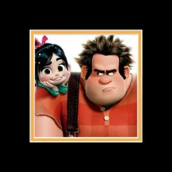 PPC Wreck It Ralph Psa/Dna Certified Hand-Signed Photo By Jack Mcbrayer Custom Frame
